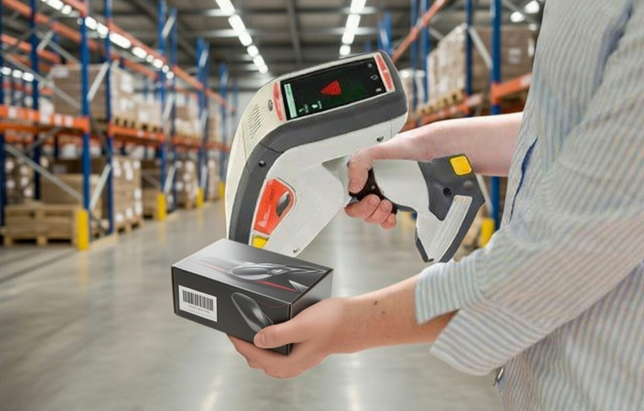 Avery Dennison Monarch 6057 Scanner in warehouse